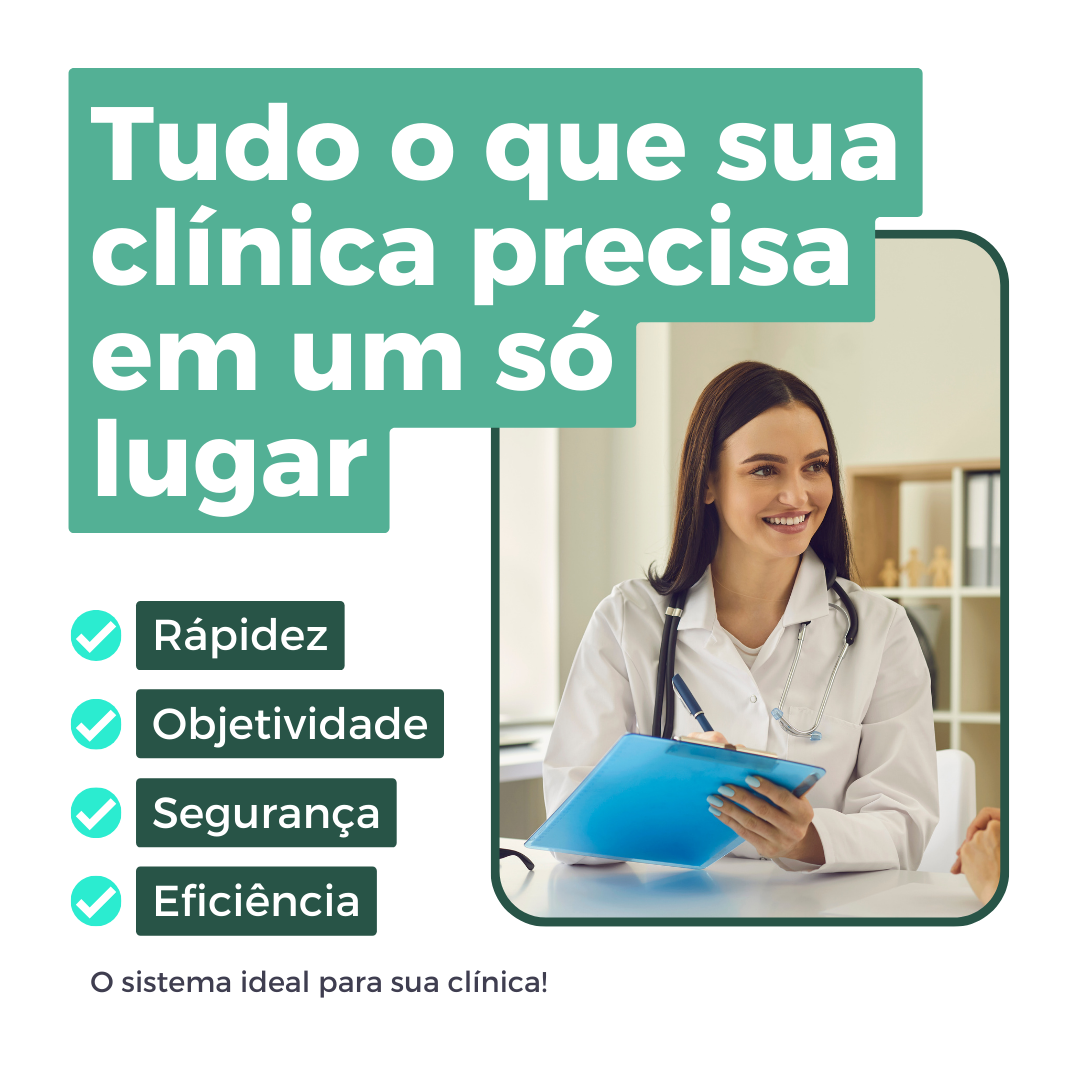 O Sistema Ideal para sua clínica